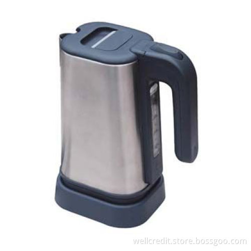 CE-/GS-/EMC-/RoHS-certified stainless steel electric kettle
